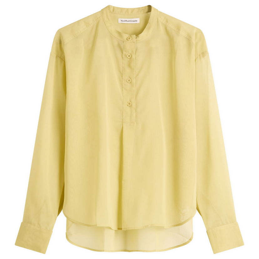 Paita YMC YMC Women's Ovelia Shirt, Size Medium Keltainen | Q2YMI-30