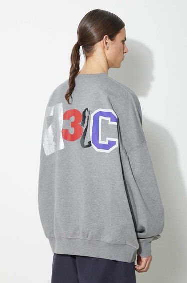 Huppari 032C Mutli-Media' Bubble Sweatshirt With Print Harmaa | SS24.C.2022, 0