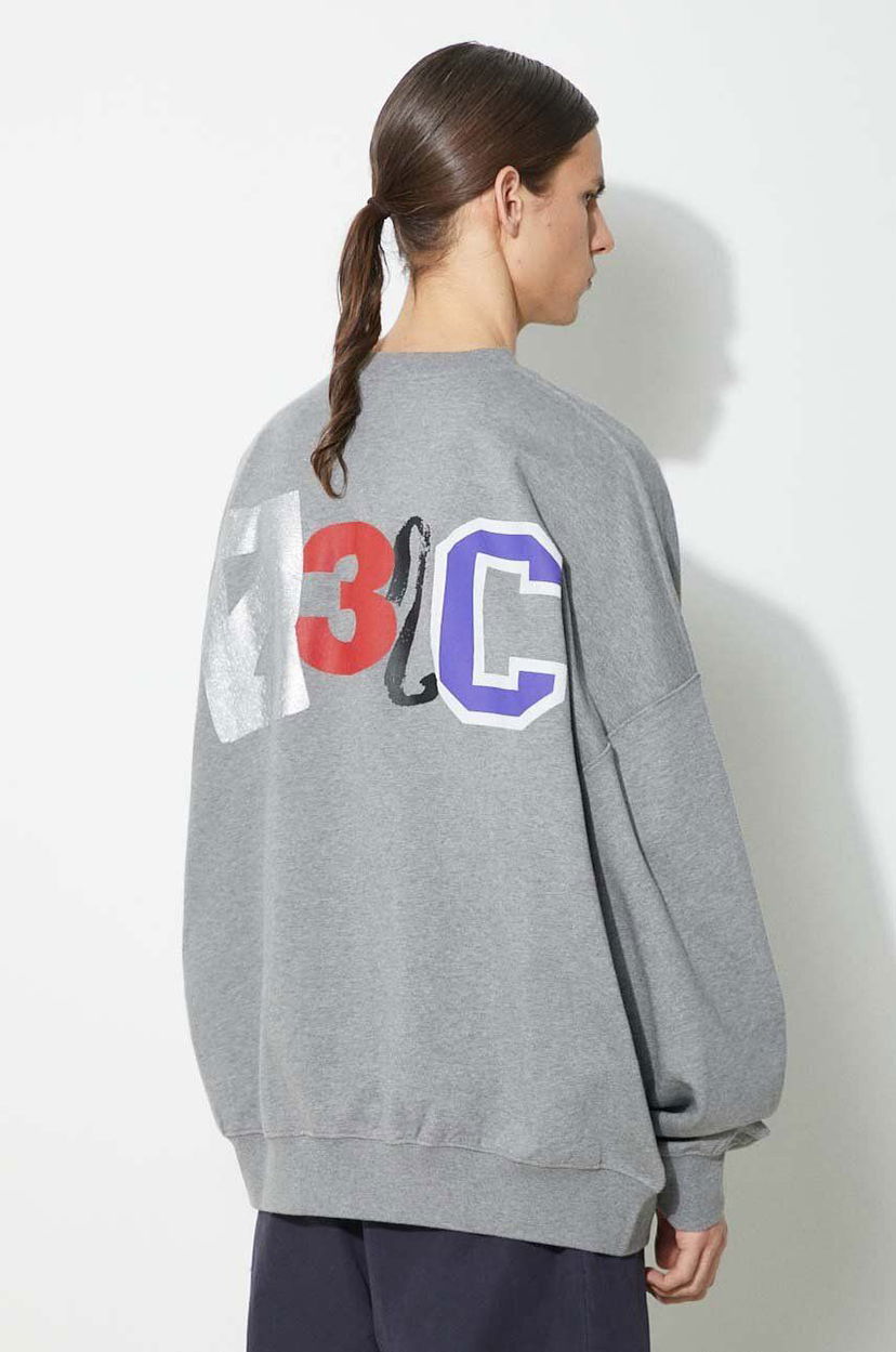 Huppari 032C Mutli-Media' Bubble Sweatshirt With Print Harmaa | SS24.C.2022
