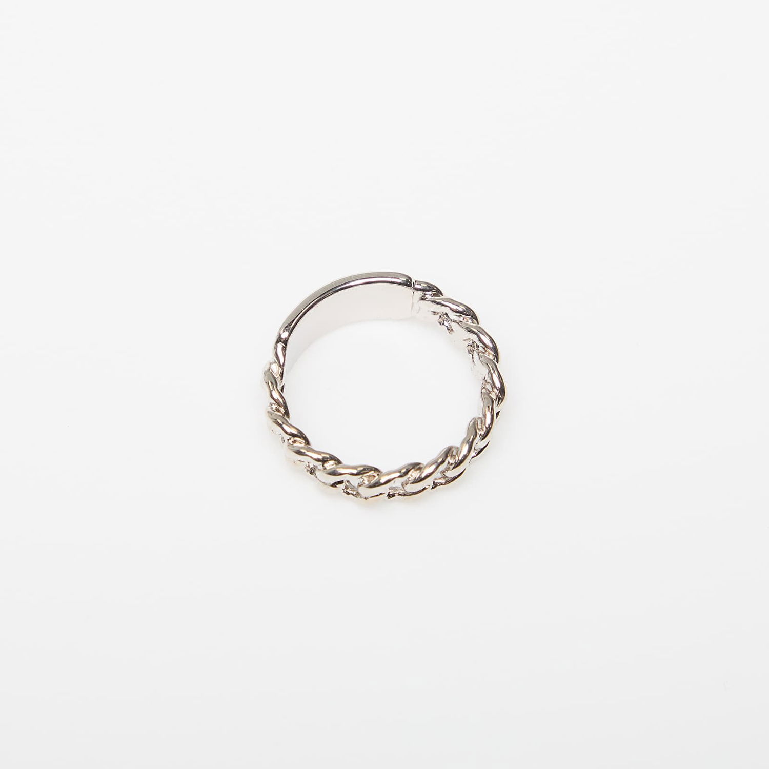 Sormus A.P.C. A.P.C. Darwin Chain ID Ring Metallinen | MEACC-M70686-RAB, 1