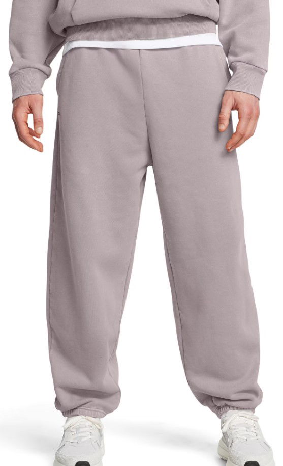 Verryttelyhousut Under Armour Under Armour Icon Fleece Wash Oversized Pants Violetti | 1386554-015