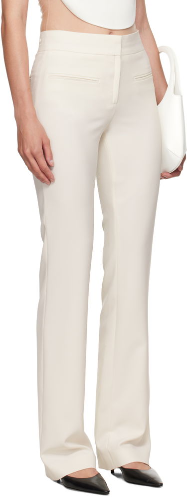 Housut Courrèges Courrèges Heritage Fluid Bootcut Trousers Musta | 325CPA427PL0159, 4