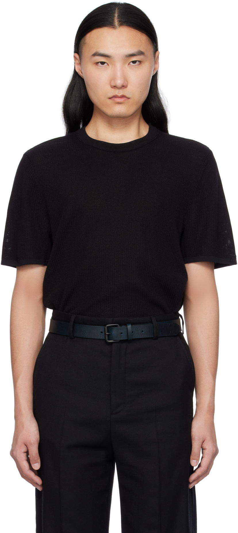 T-paita rag & bone rag & bone Harvey Crewneck T-Shirt Musta | MBS25S024BC24