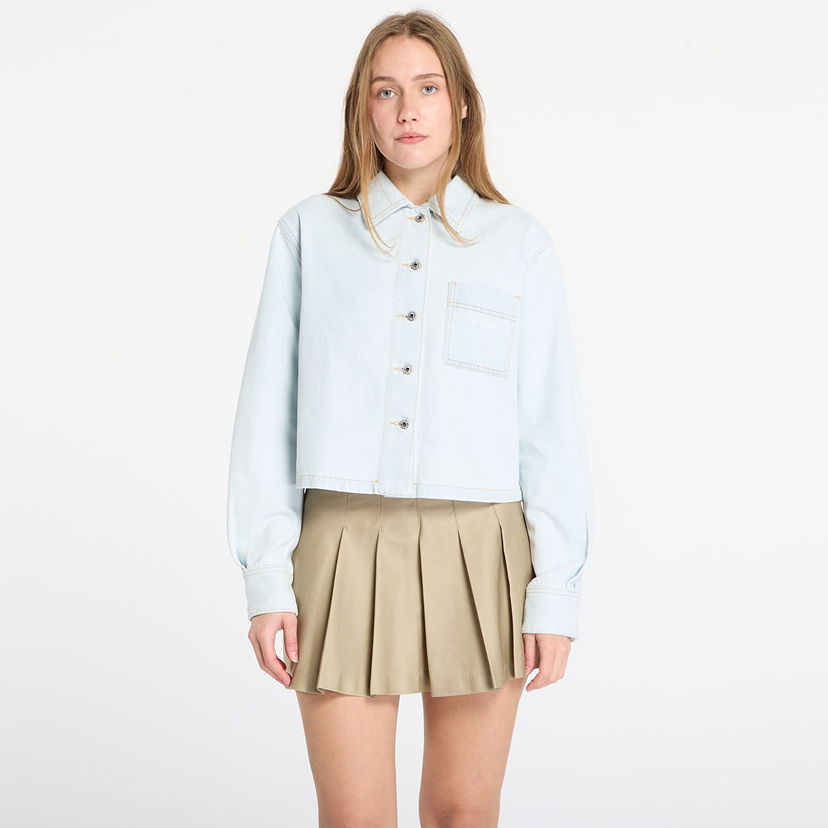 Paita Off-White Diag L/S Denim Pajama Shirt Sininen | OWYD013F25DEN0024301