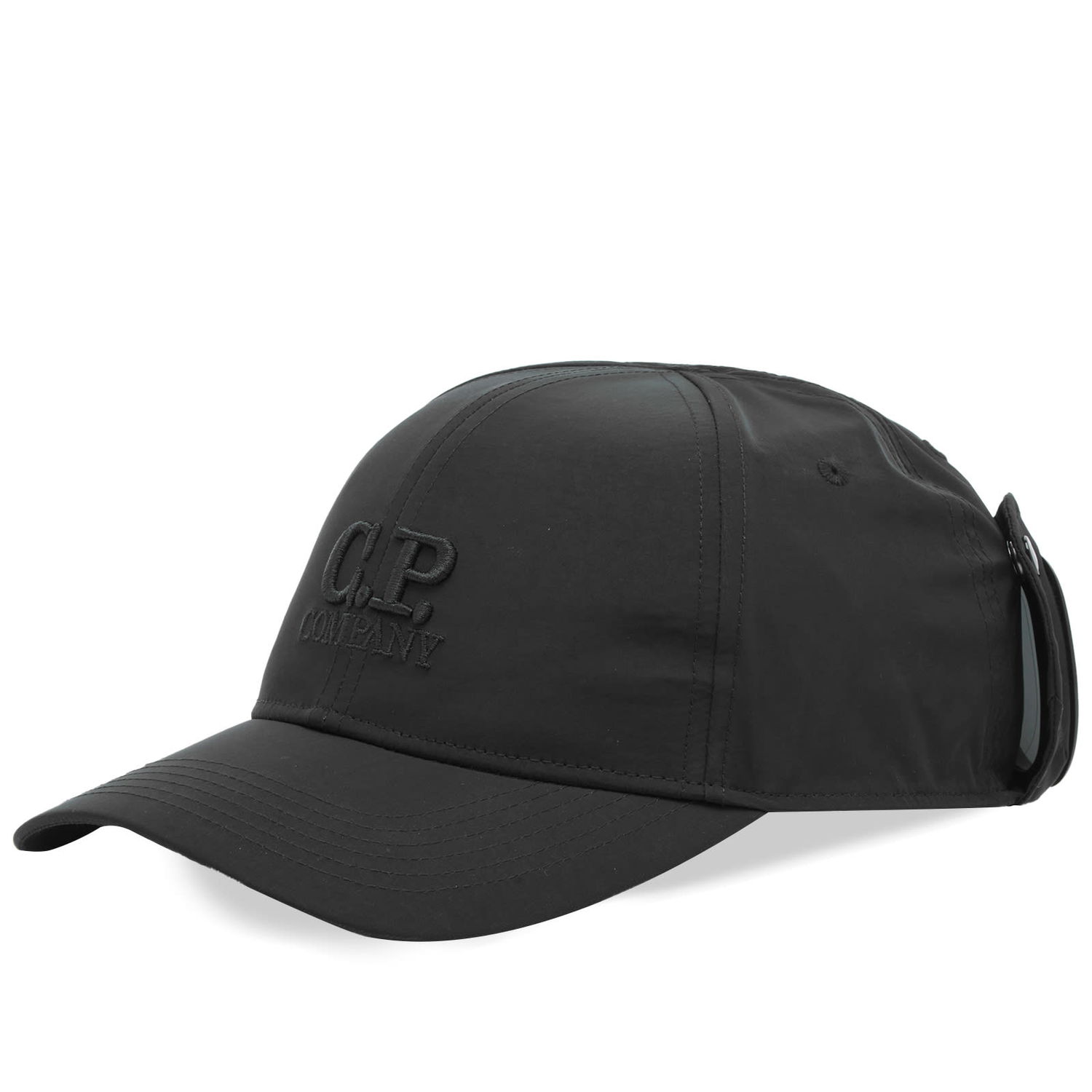 Korkki C.P. Company Chrome-R Goggle Cap Musta | CMAC146A-005904A-999, 0