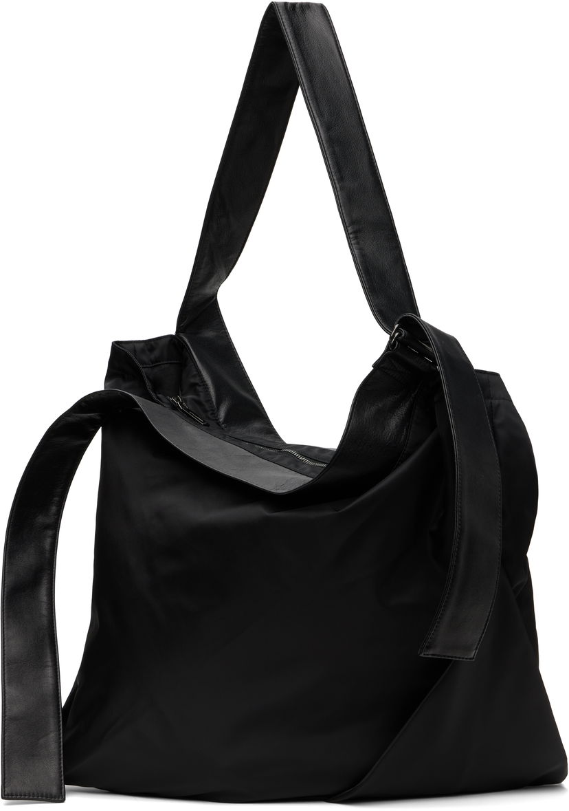 Kangaskassi Yohji Yamamoto YOHJI YAMAMOTO Drape Belt Tote Musta | DP-I36-831
