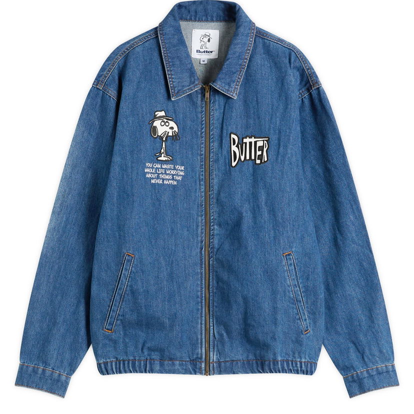 Takki Butter Goods Peanuts Spike Denim Jacket Sininen | BGBP240901-DIN