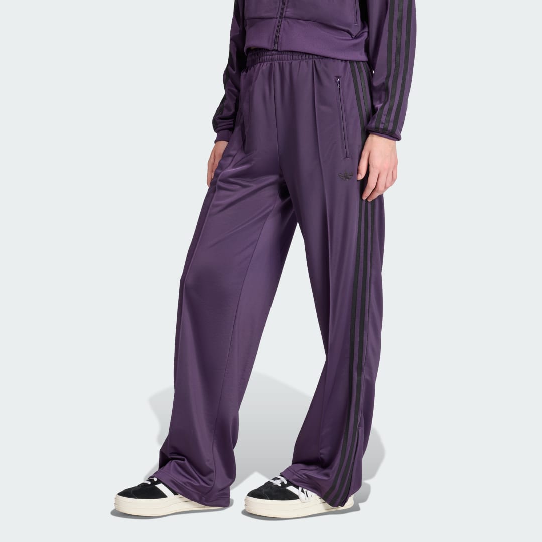 Verryttelyhousut adidas Performance Adicolor Classic Firebird Loose Track Pants Violetti | JY2697, 0