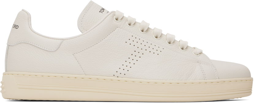 Kengänhoito Tom Ford TOM FORD Warwick Grain Leather Valkoinen | J1507-LCL045L