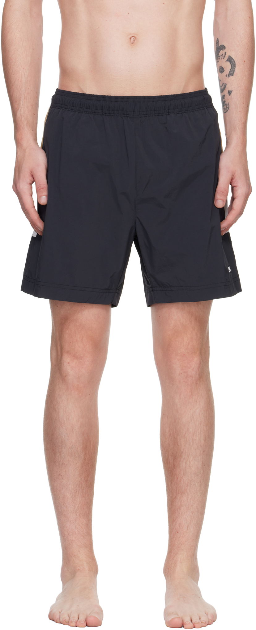 Uimapuvut BOSS Swim Shorts Musta | 50534307
