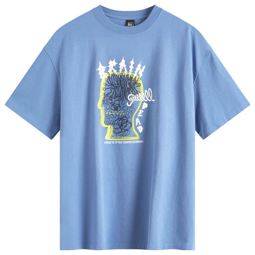 T-paita Brain Dead Rising Ear Graphic Tee Sininen | BDS25TOO0044-BLU