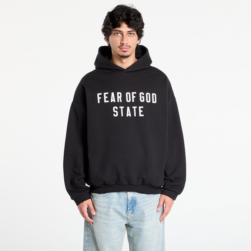 Huppari Fear of God Fear of God Essentials 90's Hoodie Musta | 192SP256210F-861