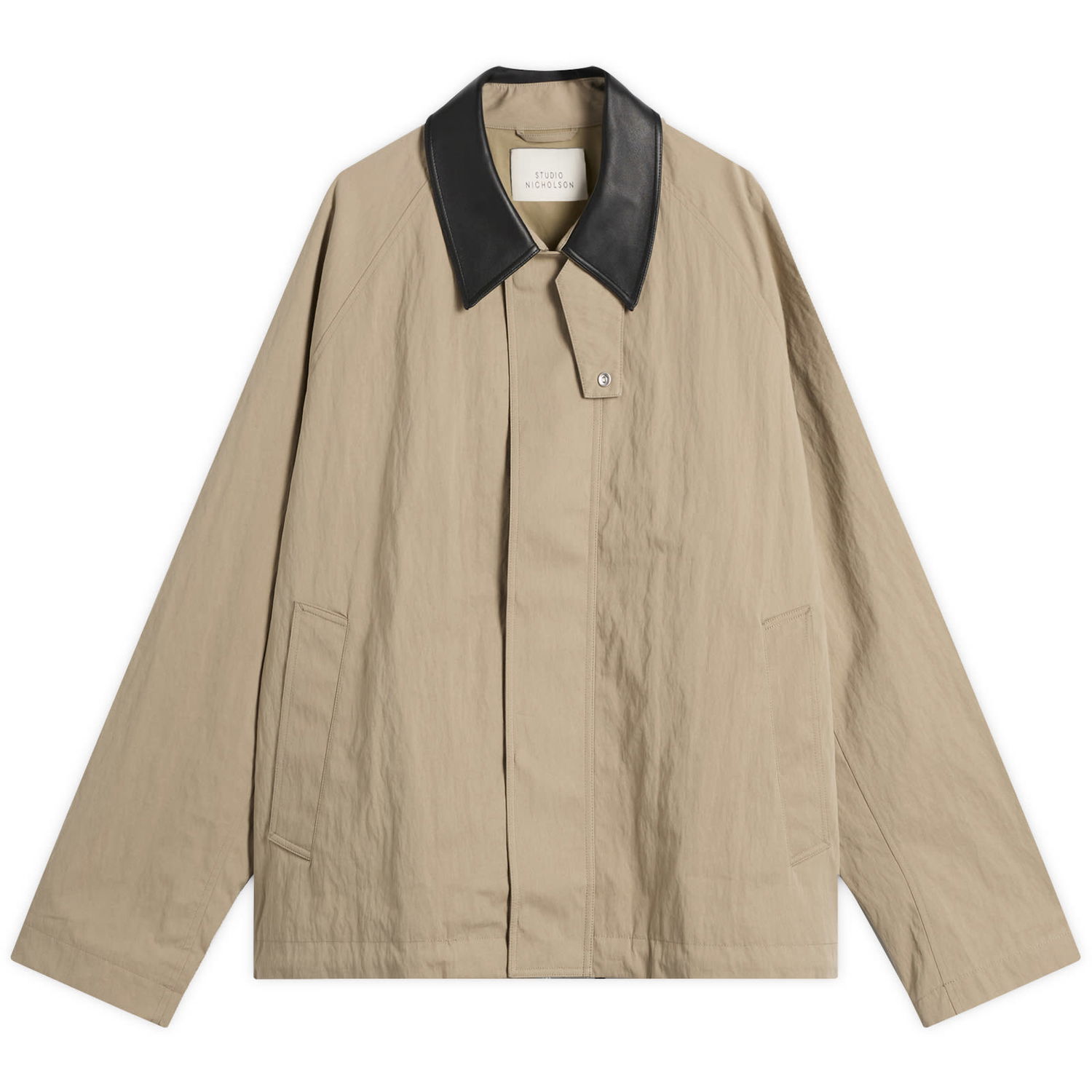 Takki Studio Nicholson Studio Nicholson Zip Through Jacket, Size Large Beige | DANISNM-1438-PRC, 1