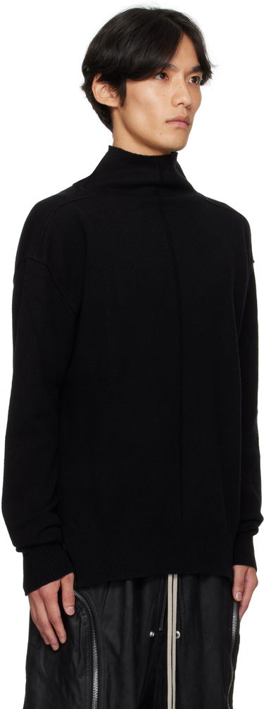 Villapaita Rick Owens Rick Owens Concordians Tabard Sweater Musta | RU02E1648 WSBR, 1