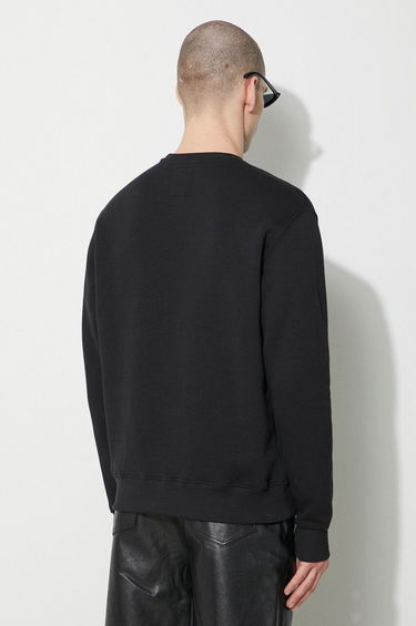 Huppari Alpha Industries Alpha Industries College Print Sweatshirt Musta | 146301, 2