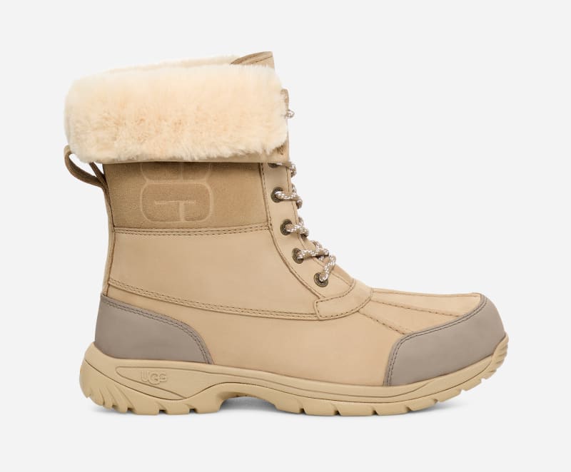 Vaatteet UGG ® Butte Logo Boot in Brown, Beige | 1150010-MDSD