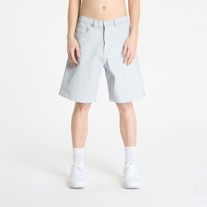 Shortsit Pleasures Pleasures Baggy Jorts 28 Harmaa | P25SP031 WHITE
