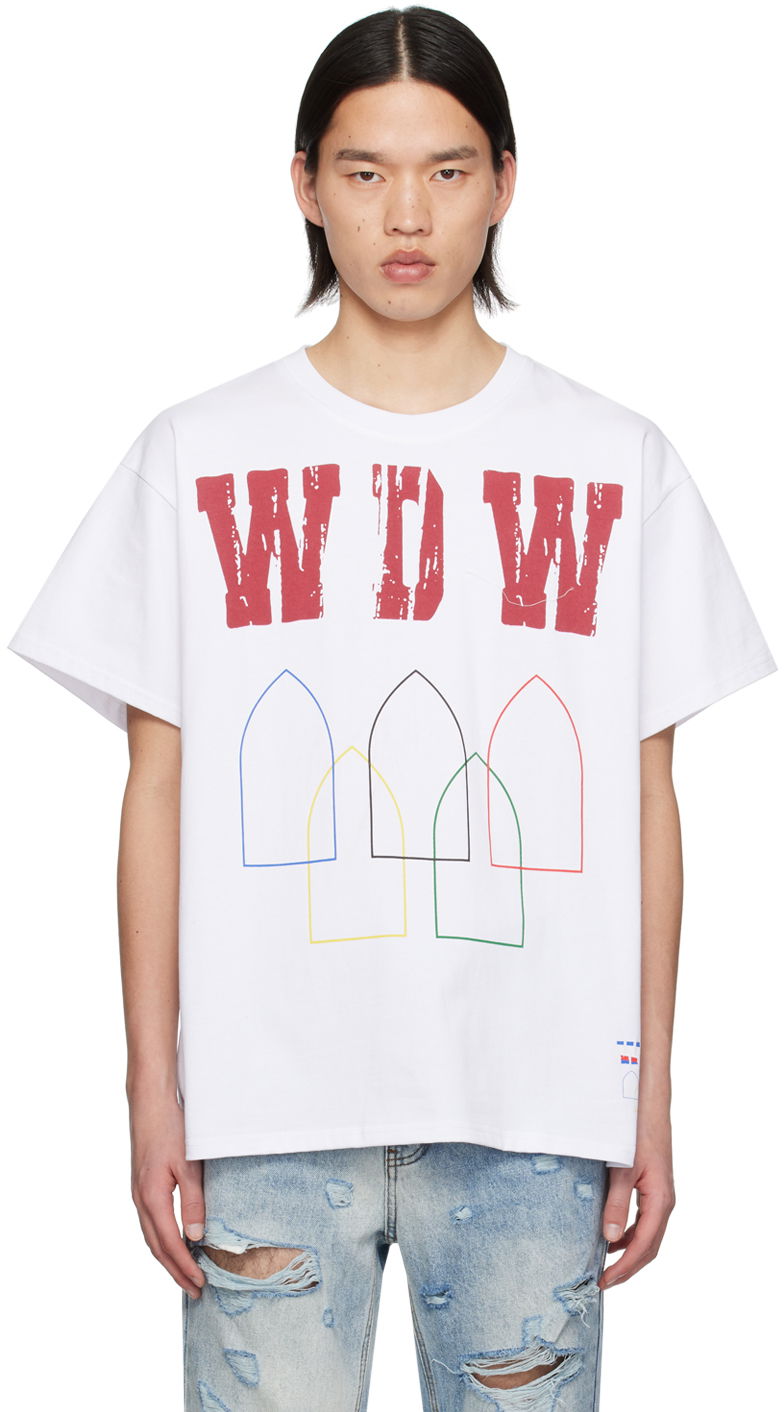 T-paita Who Decides War Multi-Color Arches Training T-Shirt Valkoinen | 1110470001SS24