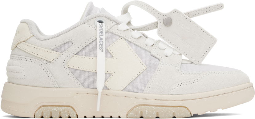Vaatteet Off-White Off-White Slim Out Of Office Valkoinen | OMIA243F24LEA0020501