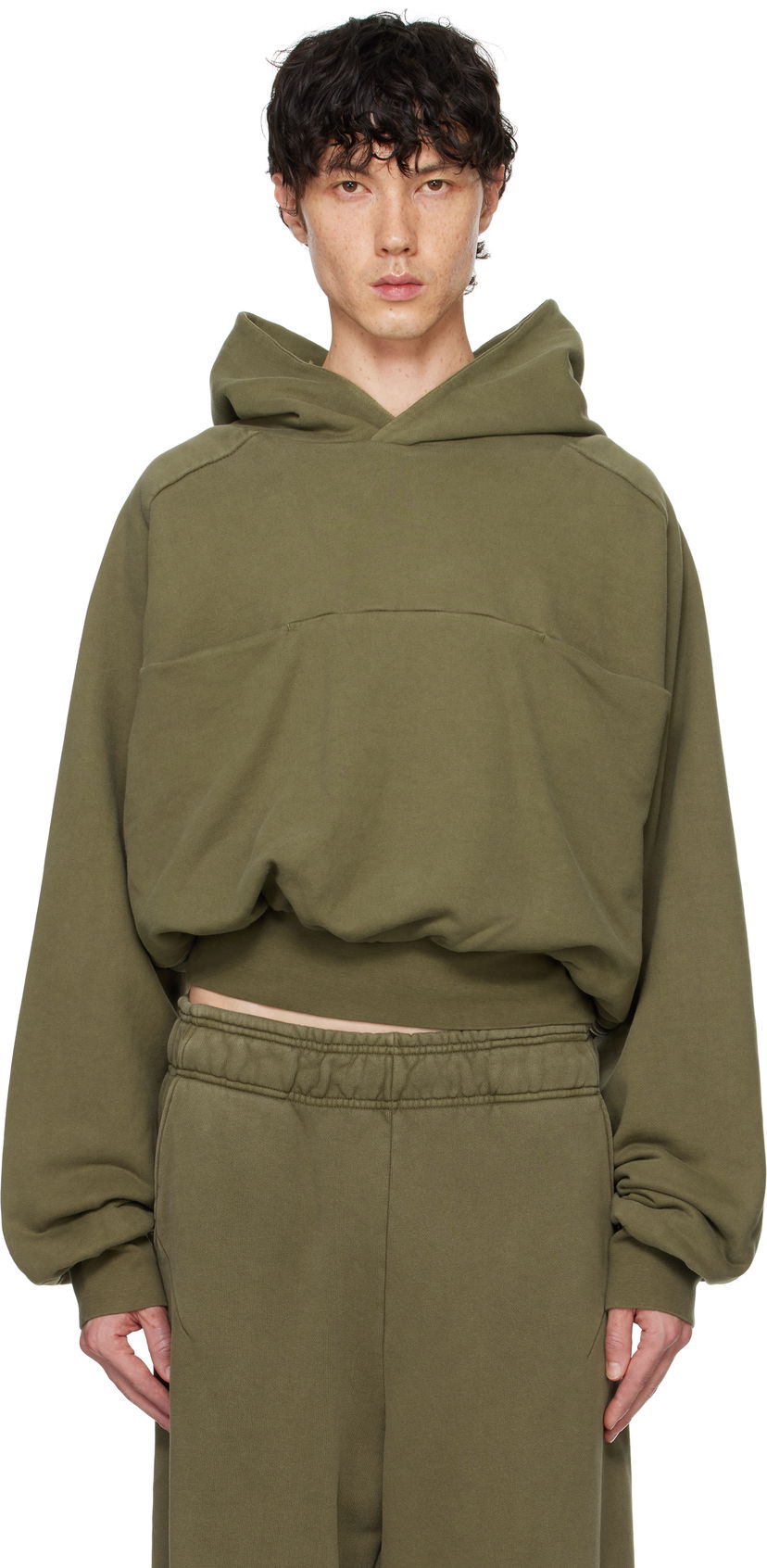 Huppari Entire Studios Double Double Hoodie Vihreä | ES2367MI