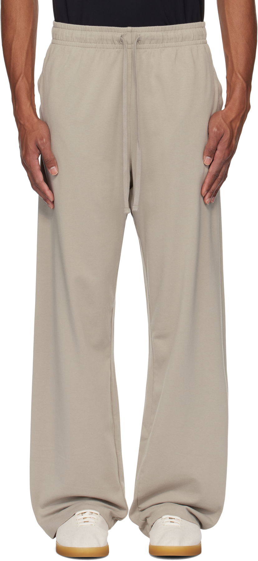 Verryttelyhousut SKIMS SKIMS Lounge Relaxed Straight Leg Sweatpants Harmaa | BO-STR-5324M