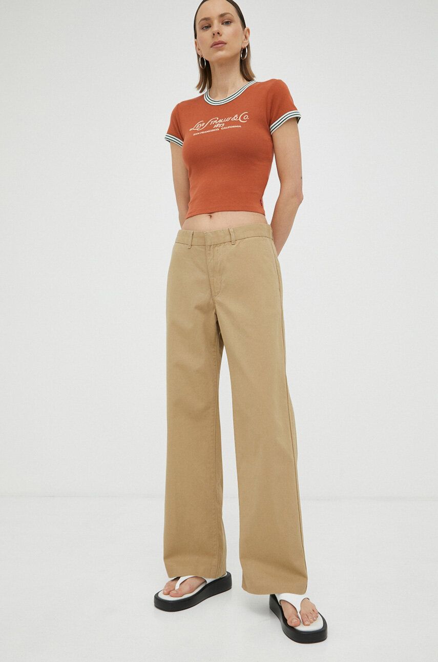 Housut Levi's ® Baggy Trousers Beige | A4674.0001, 0