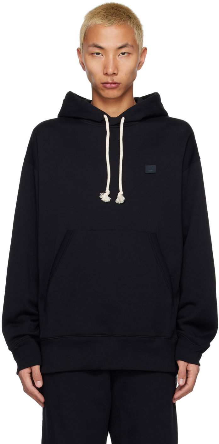 Huppari Acne Studios Patch Hoodie Musta | CI0132-, 0