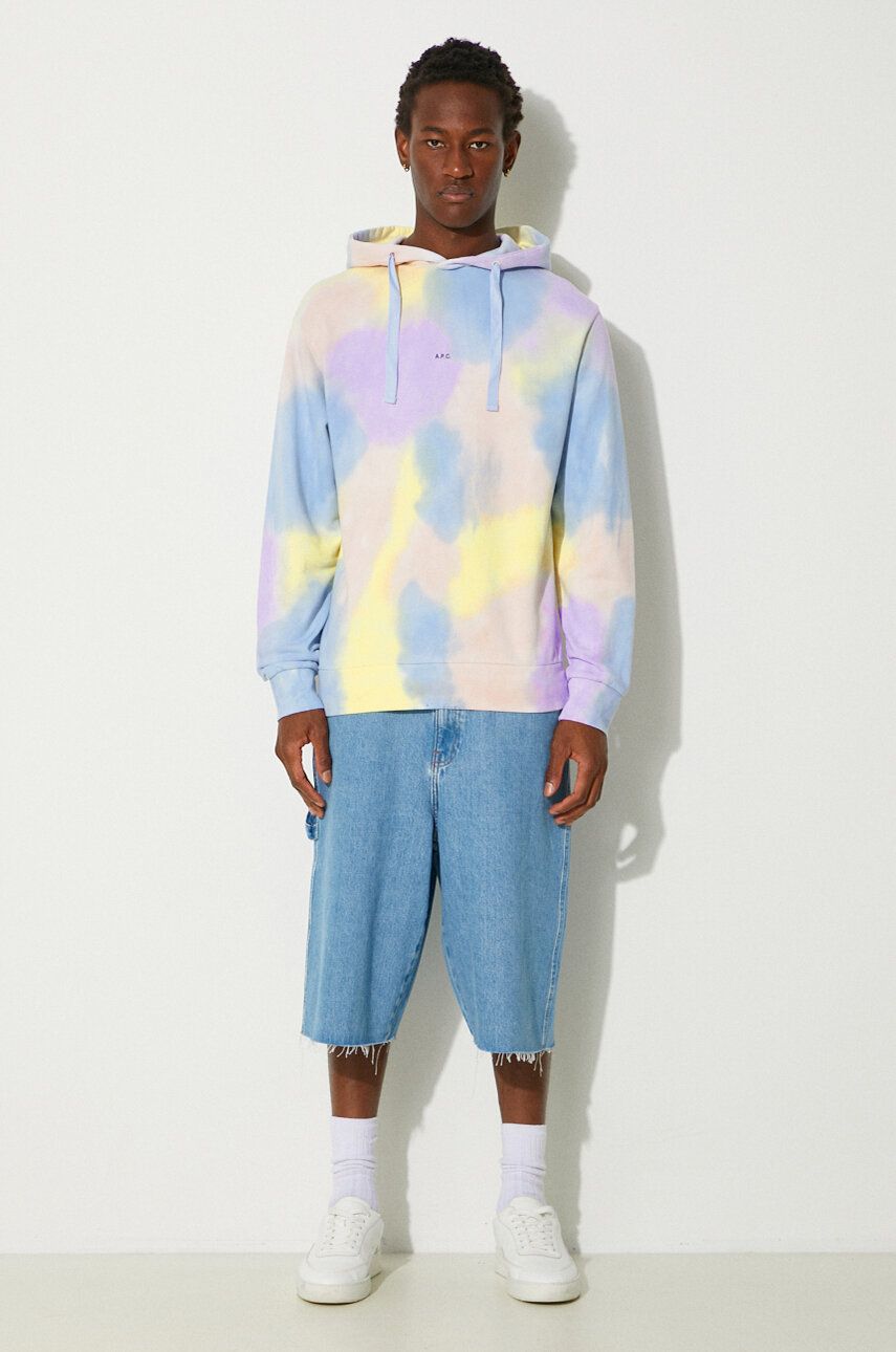 Huppari A.P.C. Hoodie Victor Multicolor Monivärinen | COEWP.H27703, 1