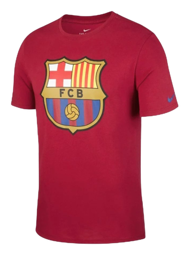Jersey Nike FC Barcelona Crest T-Shirt Punainen | 898621-620