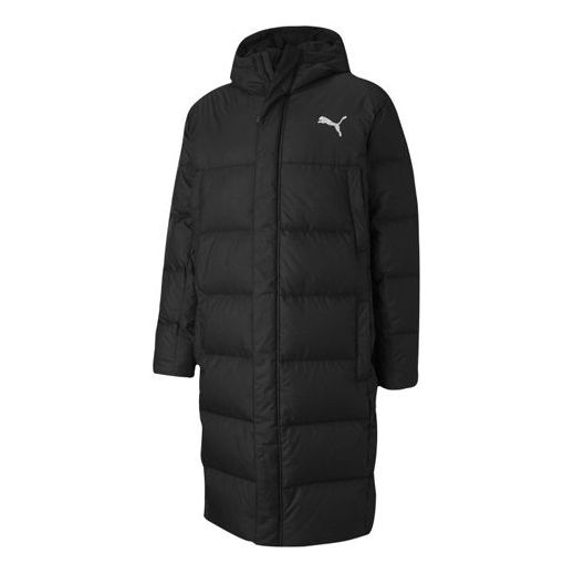 Puffer takki Puma Long Oversized Down Jacket Musta | 585403-01