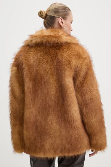 Takit STAND STUDIO Stand Studio Janice Faux Fur Jacket Ruskea | 61239.9156, 2