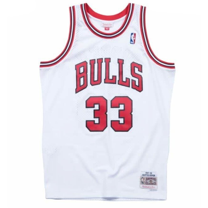 Jersey Mitchell & Ness Chicago Bulls Scottie Pippen Swingman Jersey Valkoinen | SMJYAC18054-CBUWHIT97SPI, 0