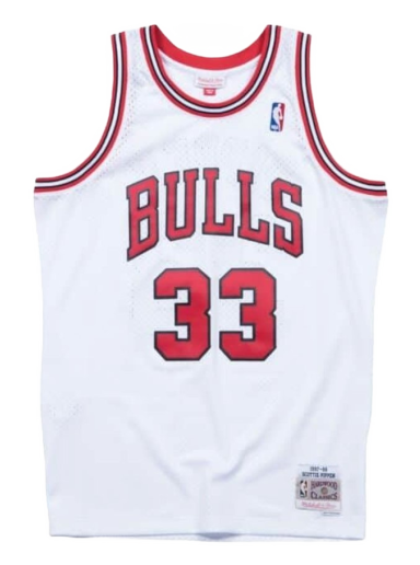 Jersey Mitchell & Ness Chicago Bulls Scottie Pippen Swingman Jersey Valkoinen | SMJYAC18054-CBUWHIT97SPI