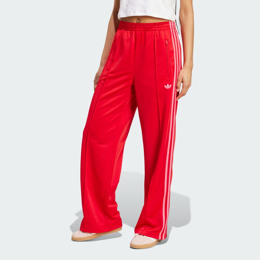 Verryttelyhousut adidas Performance Adicolor Classic Firebird Loose Track Pants Punainen | JW1225