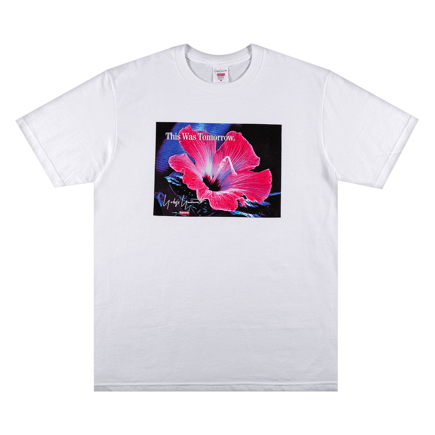 T-paita Supreme Yohji Yamamoto x This Was Tomorrow Tee Valkoinen | FW20T3 WHITE, 0