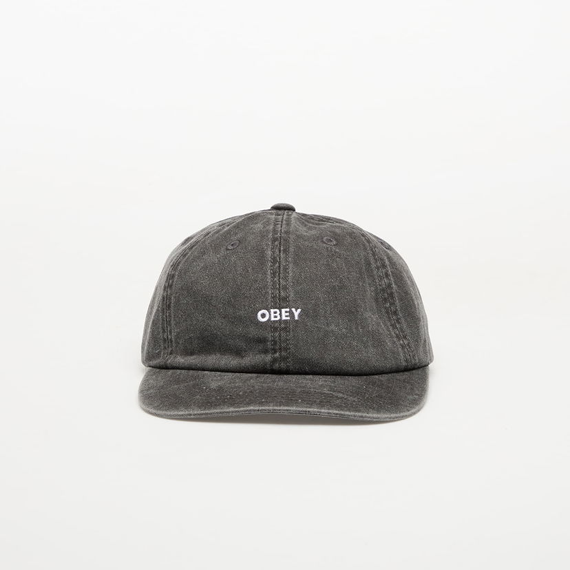 Korkki OBEY OBEY Pigment Bold 6 Panel Strapback Cap Musta | 100580418-BLK
