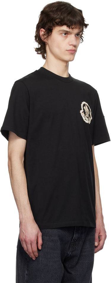 T-paita Moncler Moncler Archivo Creativo T-Shirt Musta | K10918C0005289AJS, 1