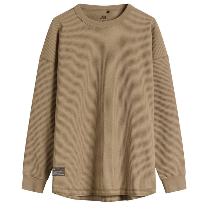T-paita OAKLEY FGL Union Longsleeve Wide T-Shirt Beige | FOA408132-881