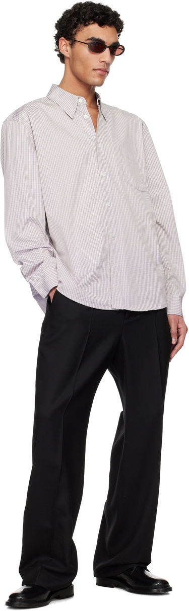 Paita OUR LEGACY OUR LEGACY Beyond Button-Down Shirt Violetti | M2252BDI, 3
