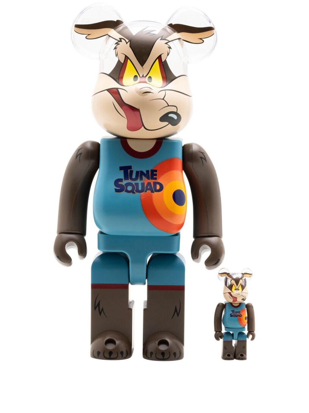 Keräilykelpoinen Medicom Toy Wile E. Coyote "Space Jam: A New Legacy" BE@RBRICK 100% and 400% figure set - Brown Beige | MEDI295222273222, 0