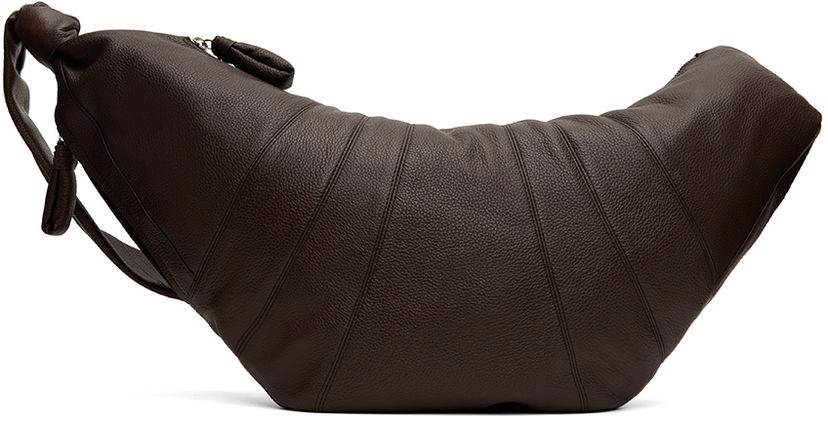 Olkalaukku LEMAIRE Lemaire Large Croissant Bag Ruskea | BG0000 LL0018