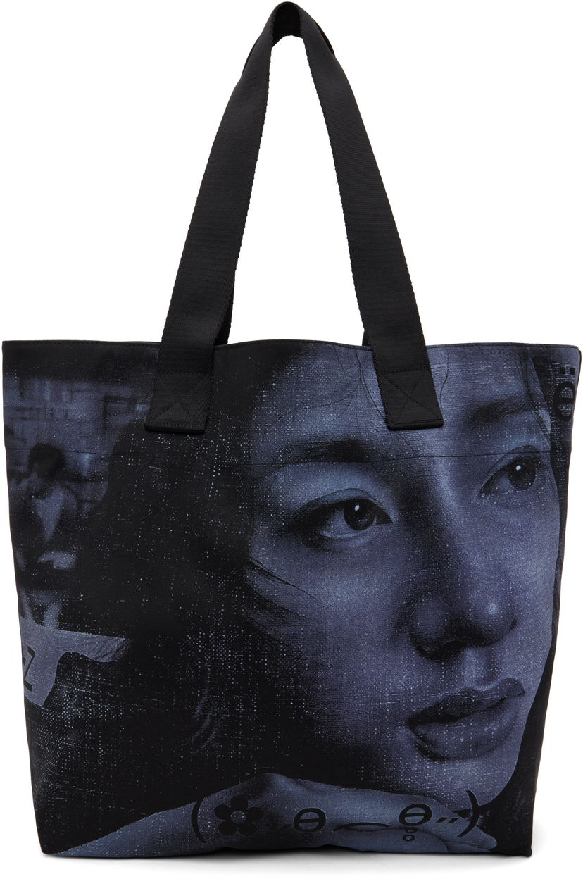 Kangaskassi MISBHV Maciej Kość Edition Portrait Tote Bag Musta | 250A410