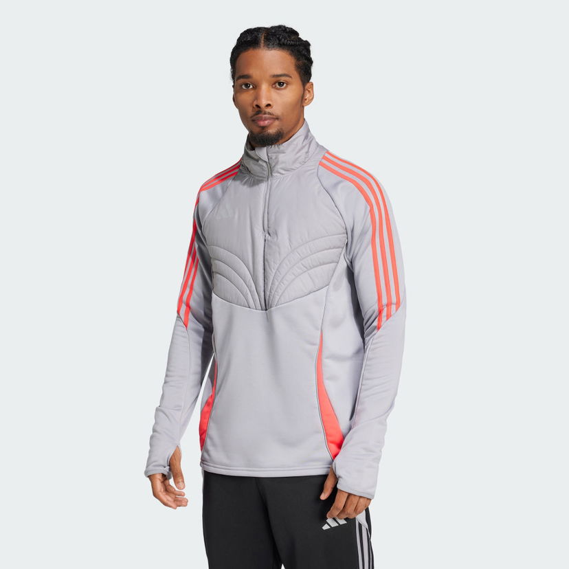 Huppari adidas Performance Top Tiro 24 Winterized Harmaa | IY0113