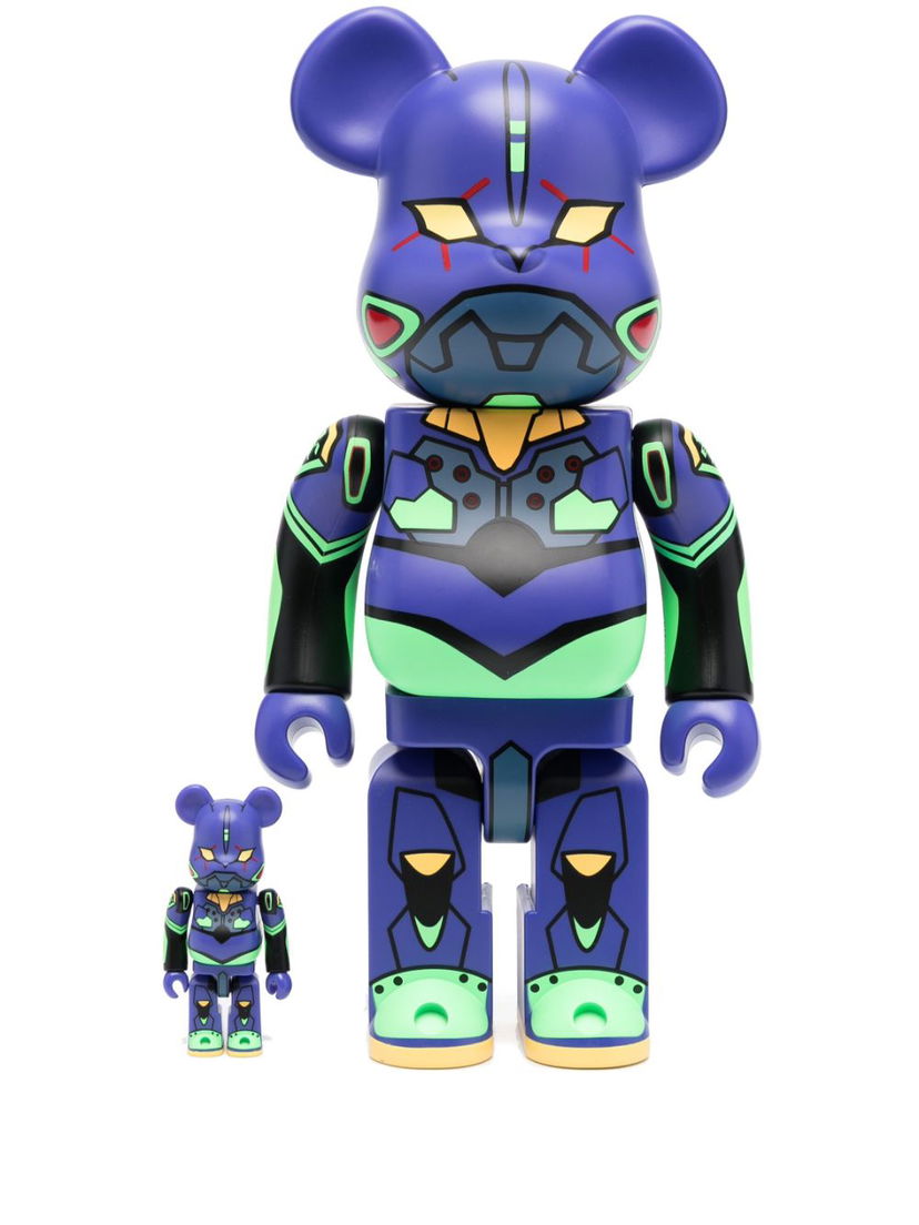 Keräilykelpoinen Medicom Toy bear-shaped collectible - Purple Tummansininen | 14EVA0120193195