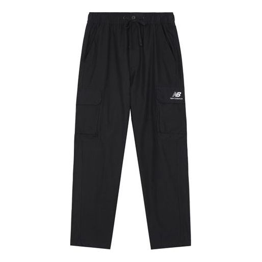 Cargo housut New Balance Casual Logo Cargo Pants Musta | AMP14313-BK
