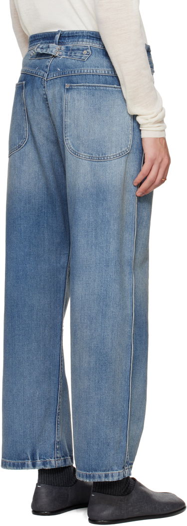 Jeans Maison Margiela Maison Margiela Distressed Jeans Sininen | S50LA0240 S30383, 2