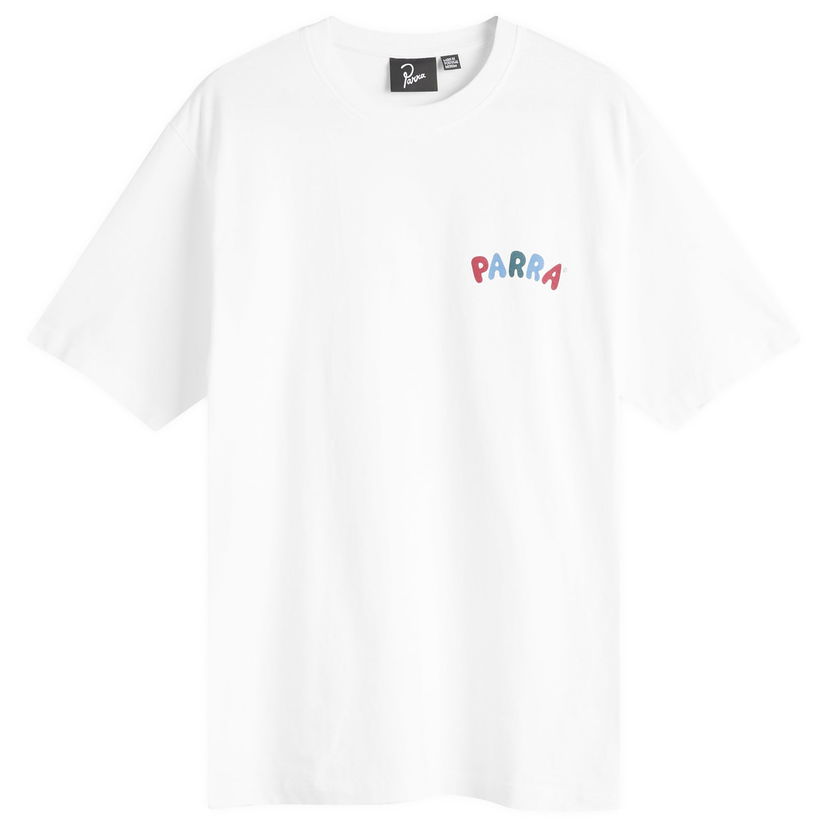 T-paita By Parra Parra This Damn Chair T-Shirt, Size Large Valkoinen | 53315-WHT