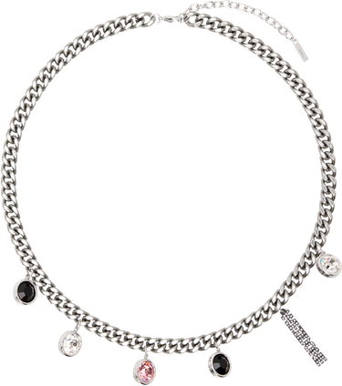 Kaulakoru We11done We11done Stone Charm Chain Necklace Metallinen | WD-AJ2-24-565-U-SV, 0