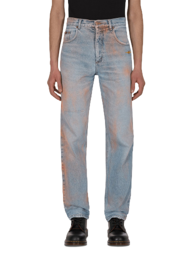 Jeans PHIPPS Spray Painted Vintage Denim Pants Sininen | GLP00046 BLUEORANGE