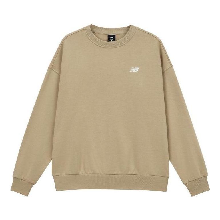 Huppari New Balance Casual Pullover Sweatshirt Beige | AMT33344-INC